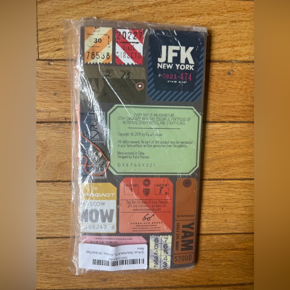 New! Chronicle Books Set of 50 To-Do Lists, 50 Sticky Notes, 150 Sticky Flags